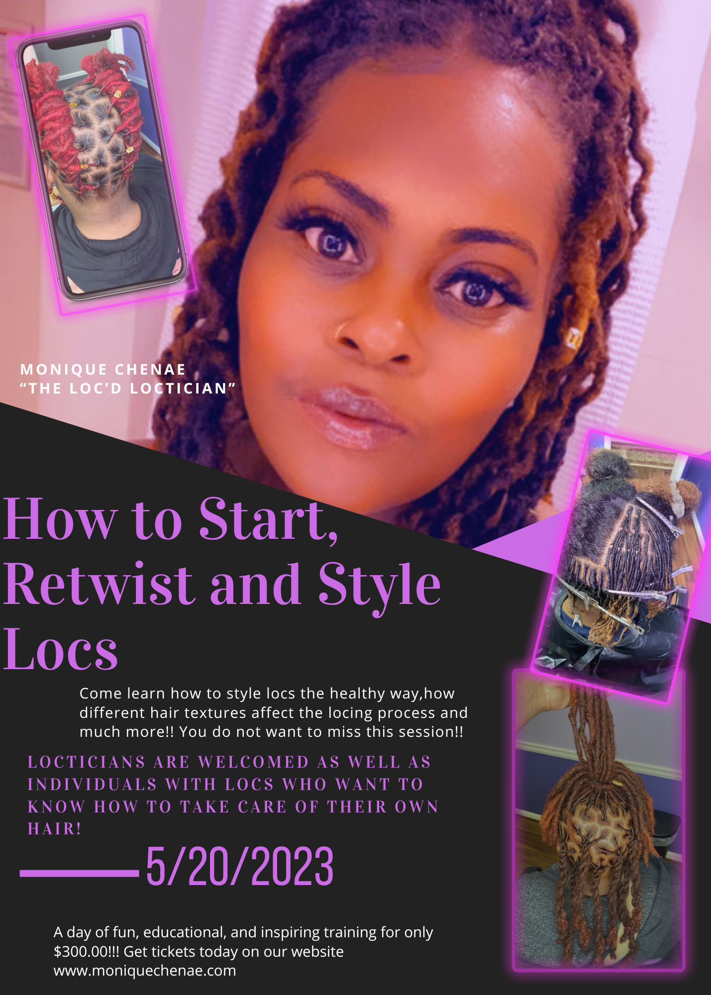 How to Start Locs, Retwist & Style Training